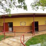 Salas de aula e laboratório, vista externa.