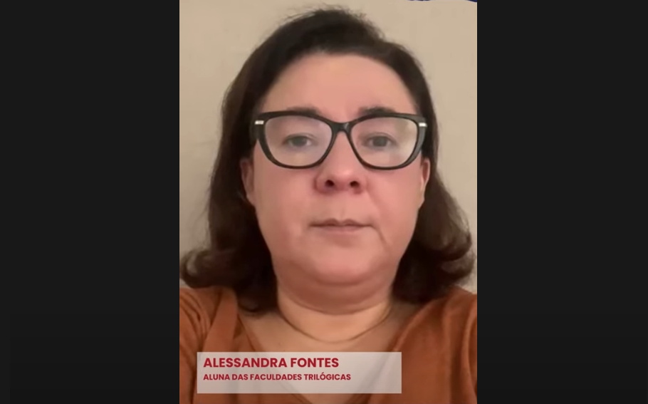 Alessandra Fontes, aluna das Faculdades Trilógicas