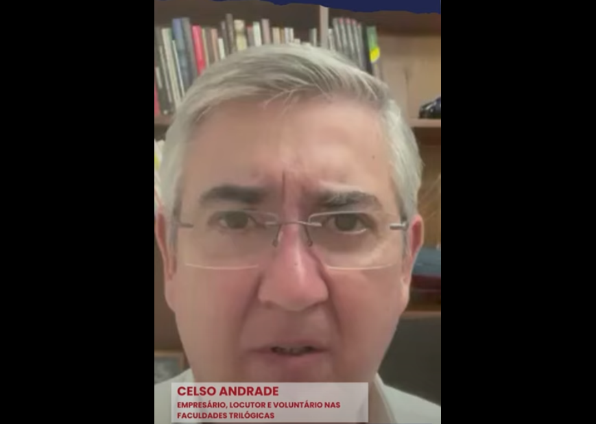 Celso Andrade, Empresário, Locutor e Voluntário nas Faculdades Trilógicas