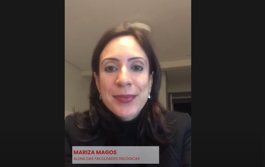 Mariza Magos, Aluna das Faculdades Trilógicas