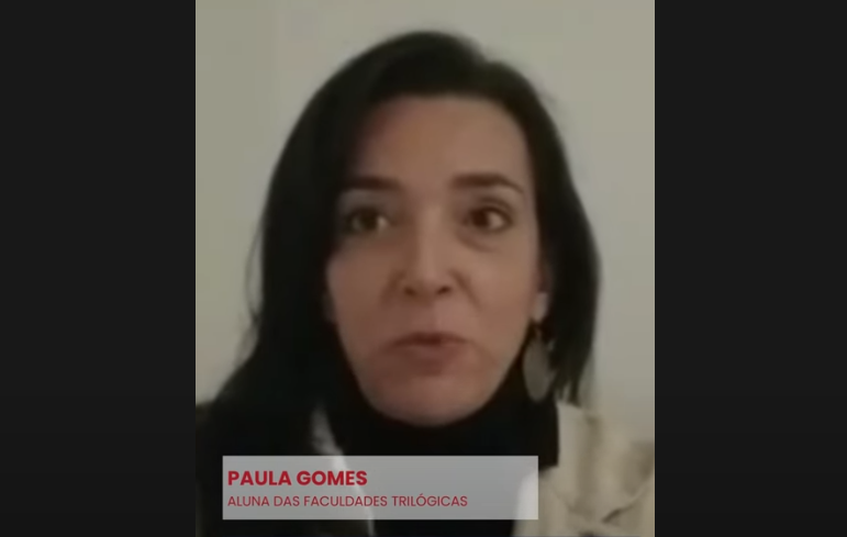 Paula Gomes, Aluna das Faculdades Trilógicas