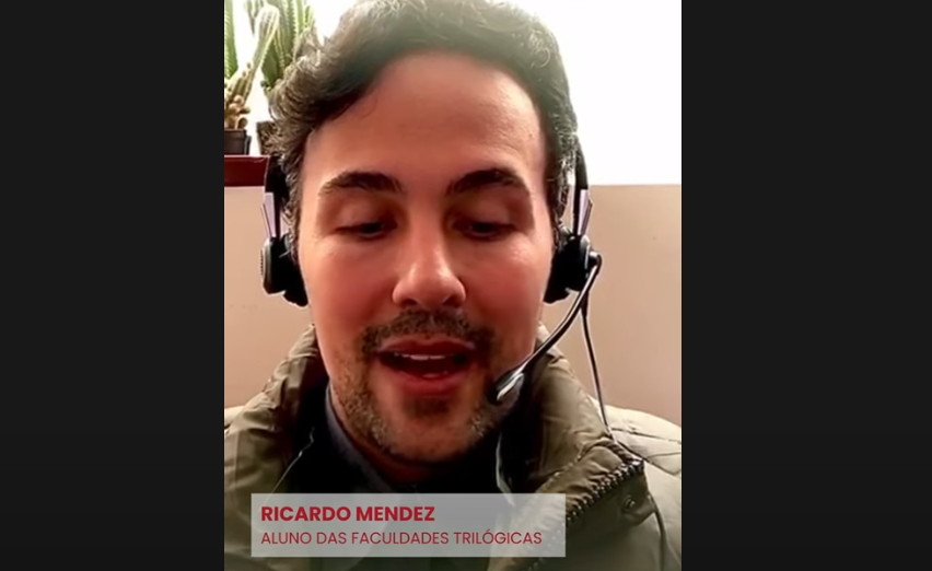 Ricardo Mendez, Aluno das Faculdades Trilógicas