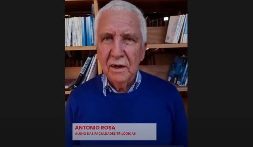 Antonio Rosa, aluno das Faculdades Trilógicas.