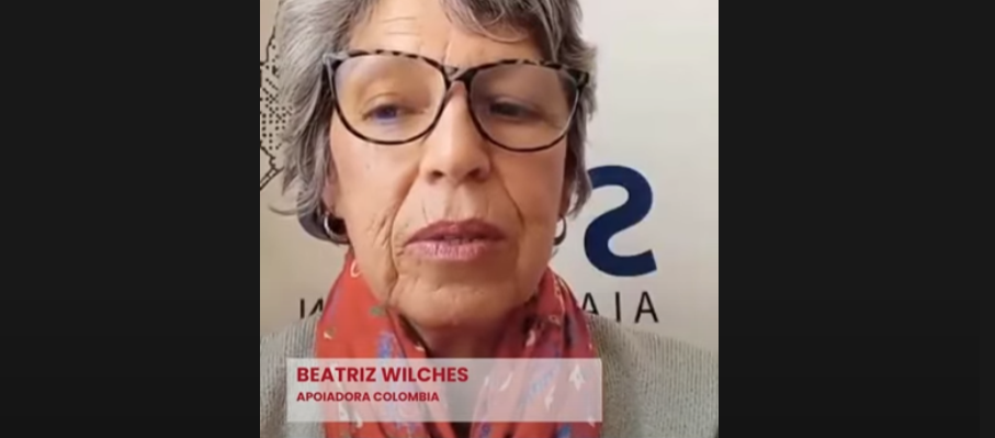 Beatriz Wilches, Apoiadora Colombia