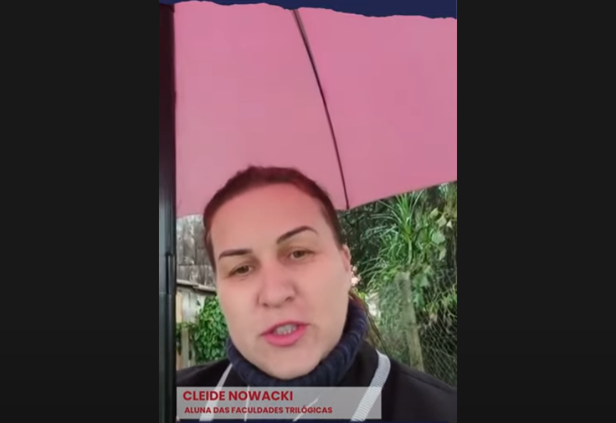Cleide Nowacki, Aluna das Faculdades Trilógicas