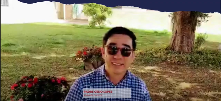 Padre Célio Lopes, Apoiante da STOP