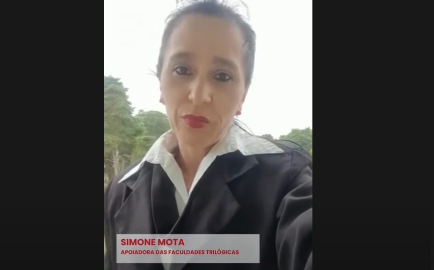 Simone Mota, Apoiadora das Faculdades Trilógicas